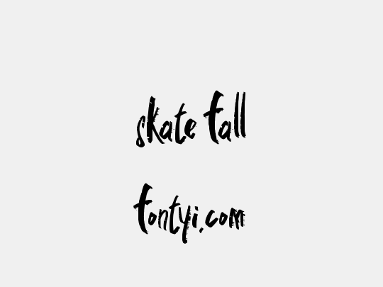 skate fall