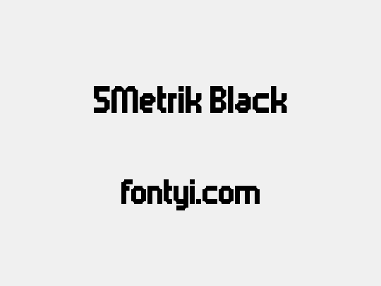 5Metrik Black