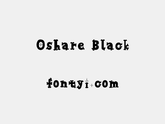 Oshare Black