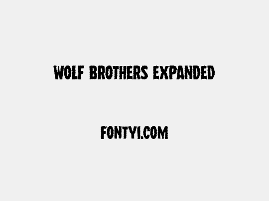 Wolf Brothers Expanded