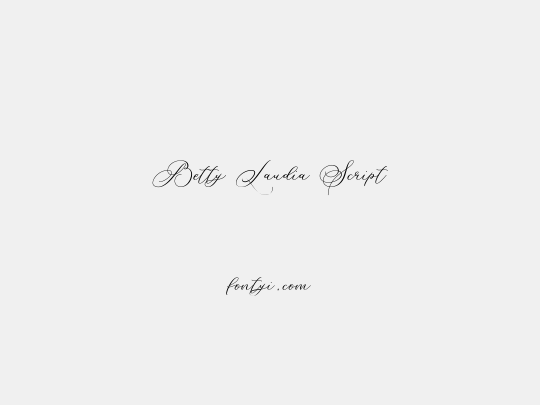 Betty Laudia Script