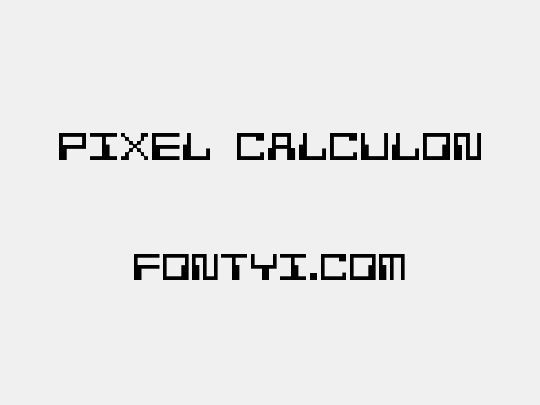 Pixel Calculon