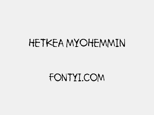Hetkea Myohemmin