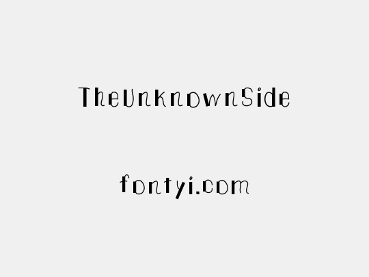 TheUnknownSide