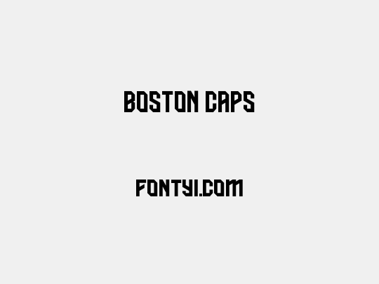 BOSTON CAPS