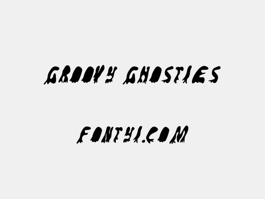 Groovy Ghosties