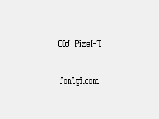 Old Pixel-7