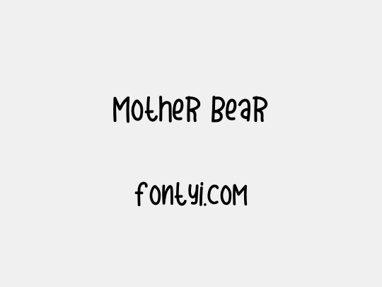 Mother Bear