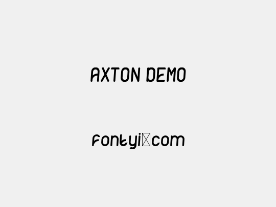 AXTON DEMO
