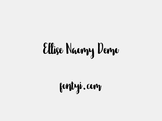 Ellise Naomy Demo