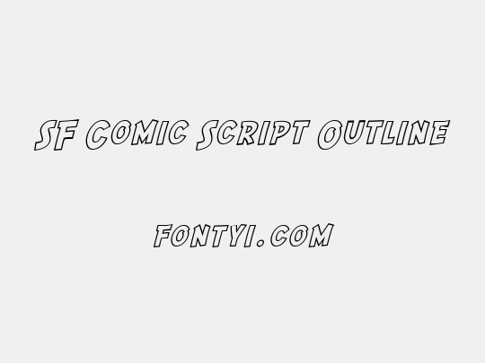 SF Comic Script Outline