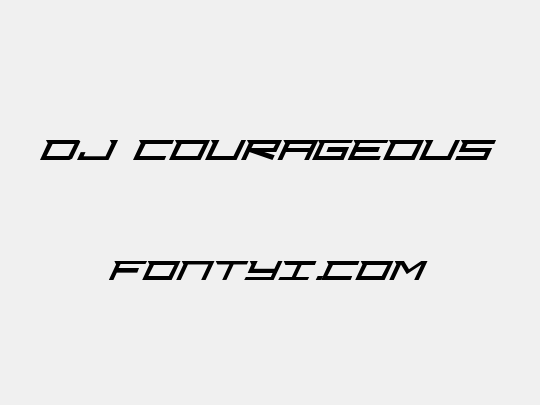 Dj Courageous