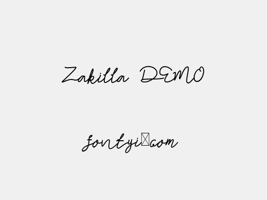 Zakilla DEMO