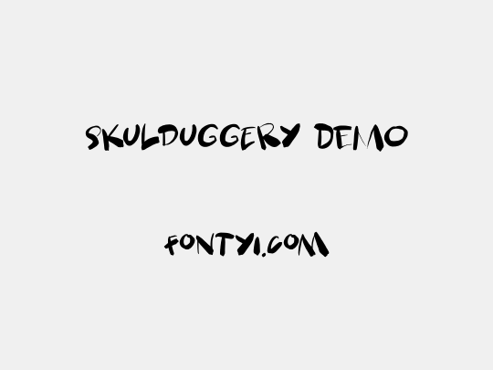 Skulduggery DEMO