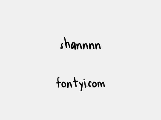shannnn