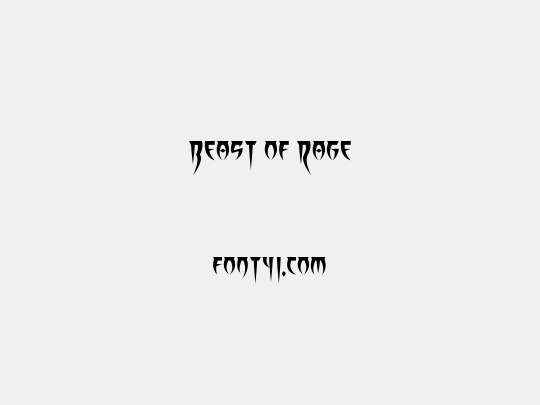 Beast of Rage