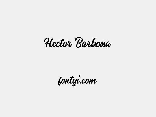 Hector Barbossa