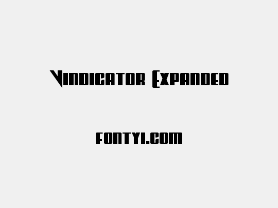 Vindicator Expanded