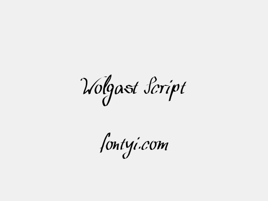 Wolgast Script