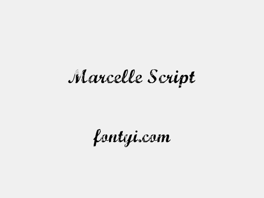 Marcelle Script