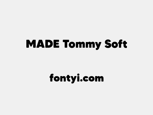MADE Tommy Soft