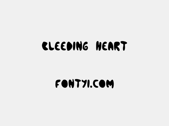 Bleeding Heart