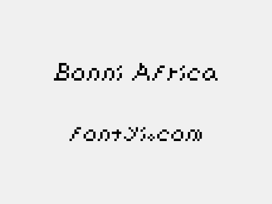 Bonni Africa