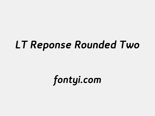 LT Reponse Rounded Two