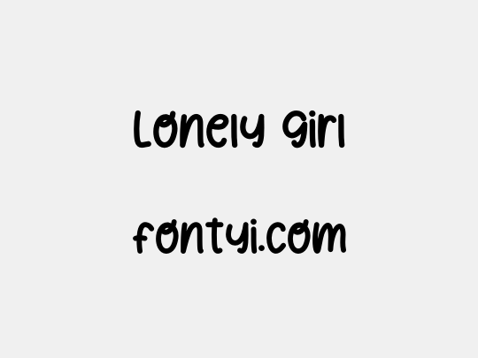 Lonely Girl