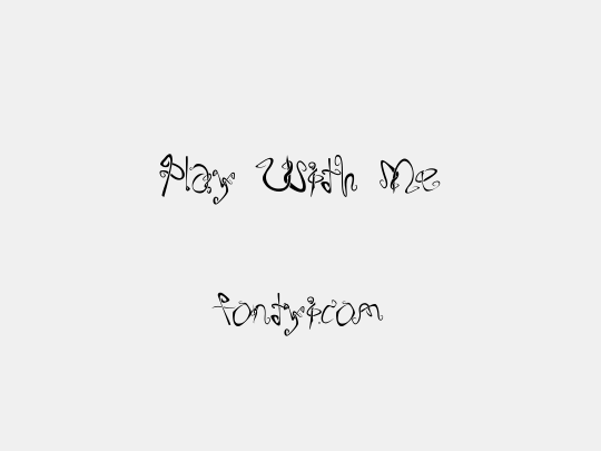 Play With Me
