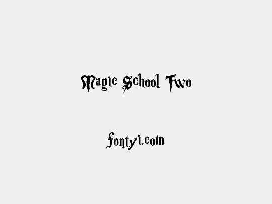 Magic School Two