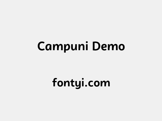Campuni Demo