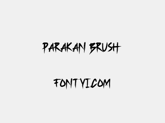 Parakan Brush