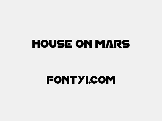 House On Mars