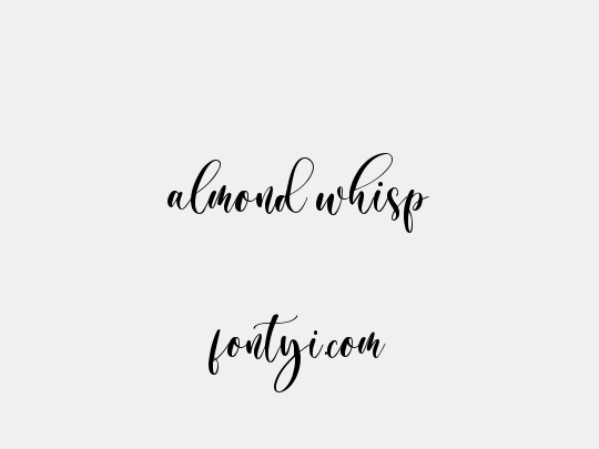 almond whisp