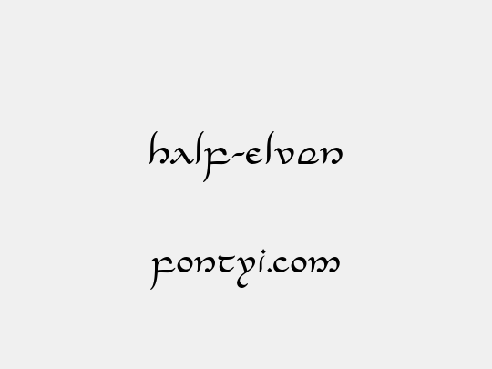 Half-Elven