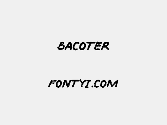 BACOTER