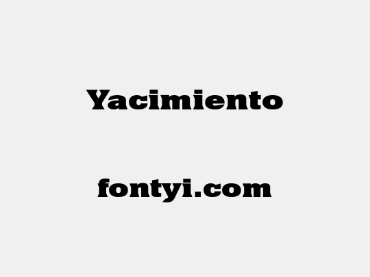 Yacimiento