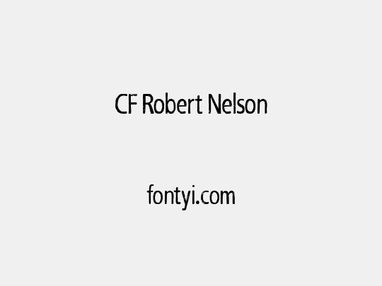 CF Robert Nelson