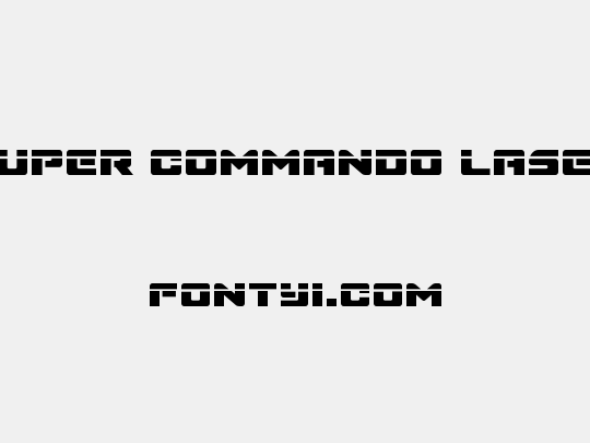 Super Commando Laser