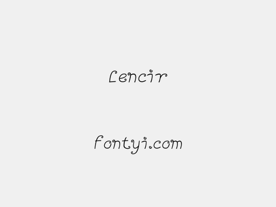 Lencir
