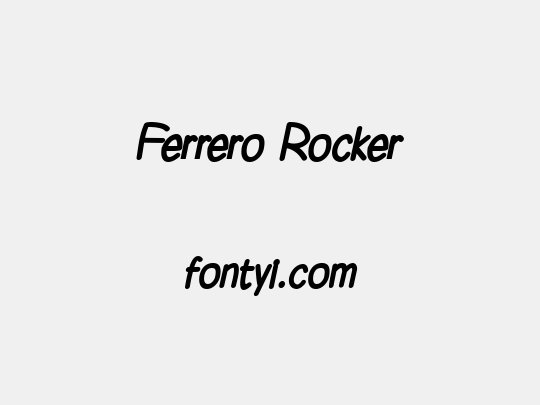 Ferrero Rocker