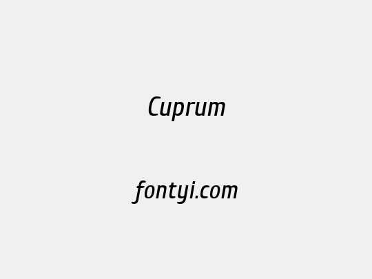Cuprum