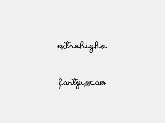 ExtraHighs