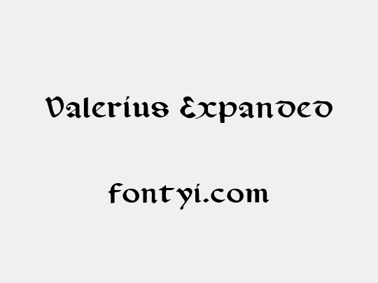 Valerius Expanded