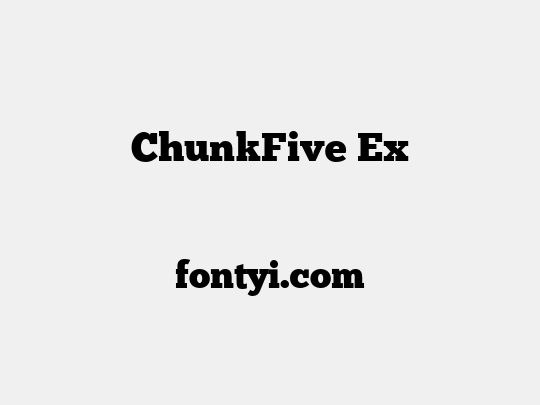 ChunkFive Ex