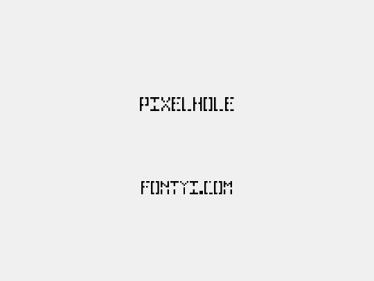 Pixelhole