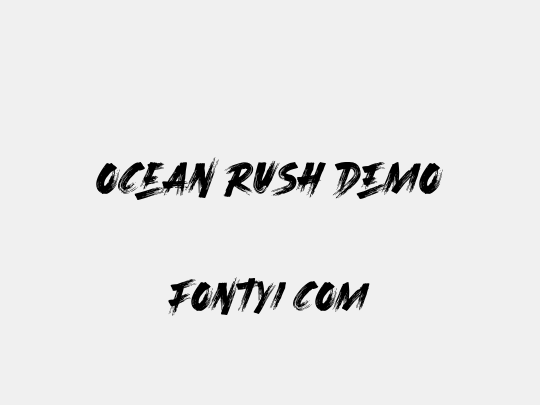 Ocean Rush DEMO