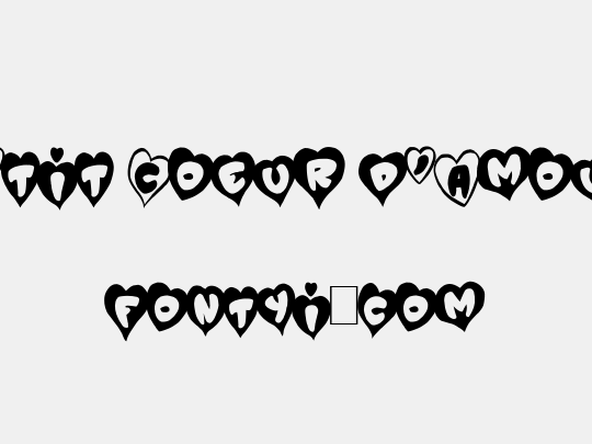 P'tit Coeur d'Amour