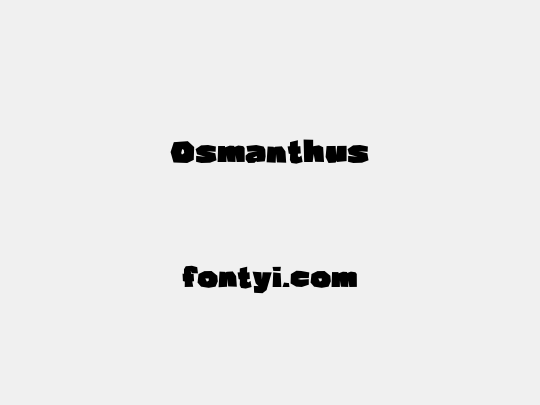 Osmanthus